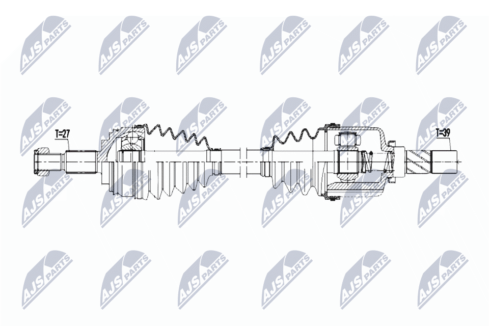 Wał napędowy NTY NPW-RE-184