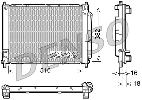Zespół chłodnic DENSO DRM23102