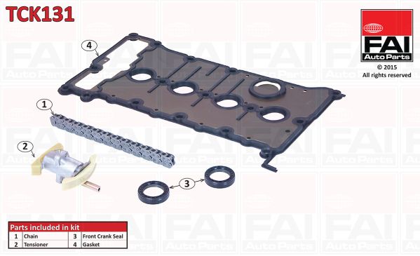 Zestaw łańcucha rozrządu FAI AUTOPARTS TCK131