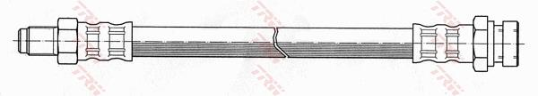 Przewód hamulcowy elastyczny TRW PHB169