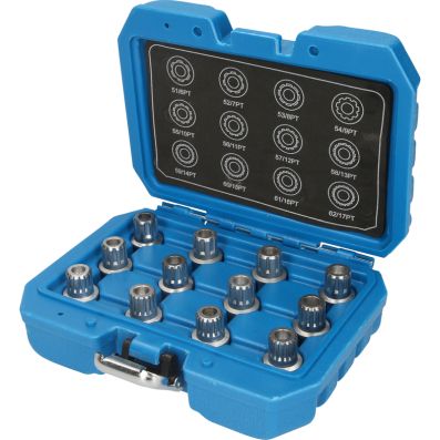 Zestaw narzędzi do wypinania, zabezpieczenia śrub kół KS TOOLS BT691190