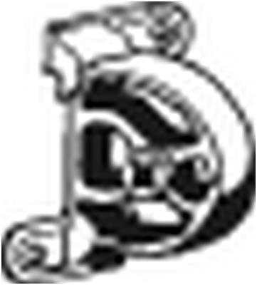 Wieszak ukladu wydechowego BOSAL 255-488