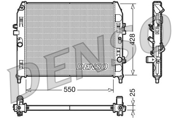 Chłodnica DENSO DRM44008