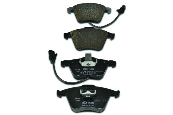 Klocki hamulcowe HELLA 8DB 355 011-711