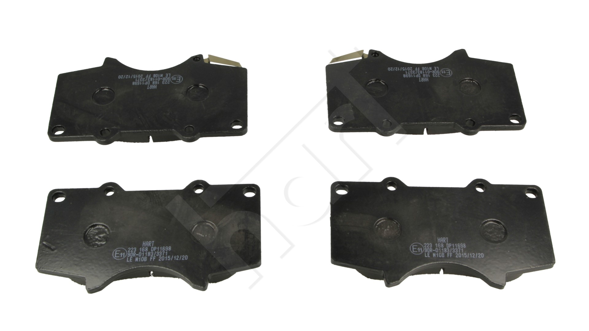 Klocki hamulcowe HART 223 168