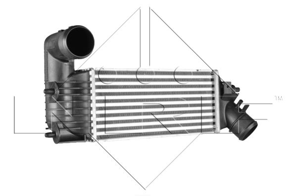 Chłodnica powietrza intercooler NRF 30835