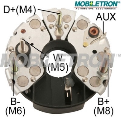 Mostek prostowniczy alternatora MOBILETRON RB-73H