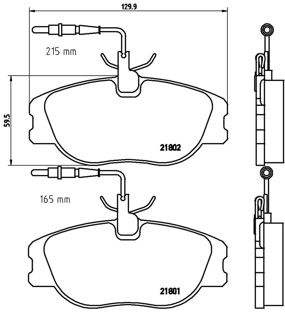 Klocki hamulcowe BREMBO P 23 061