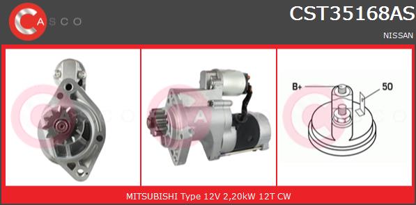 Rozrusznik CASCO CST35168AS