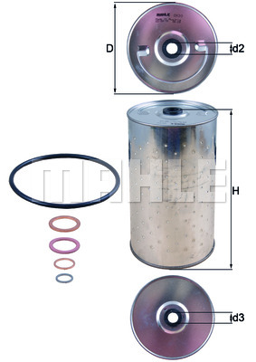 Filtr oleju KNECHT OX 30D