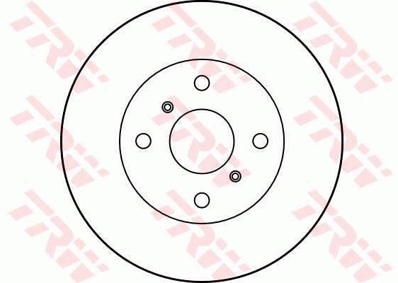 Tarcza hamulcowa TRW DF1423