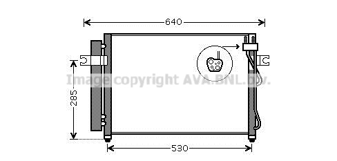 Skraplacz klimatyzacji AVA QUALITY COOLING HY5195D