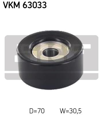 Rolka napinacza paska osprzętu SKF VKM 63033