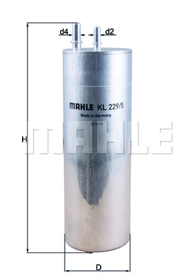 Filtr paliwa MAHLE KL 229/5
