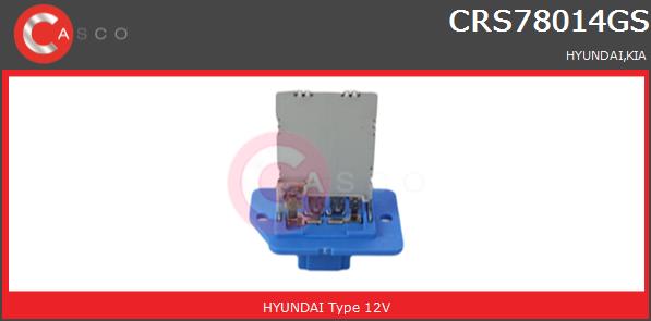Opornik wentylatora CASCO CRS78014GS