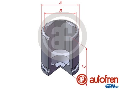 Tłoczek zacisku hamulcowego AUTOFREN SEINSA D025608