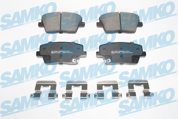 Klocki hamulcowe SAMKO 5SP2142K