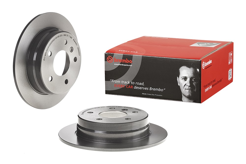 Tarcza hamulcowa BREMBO 08.9580.21