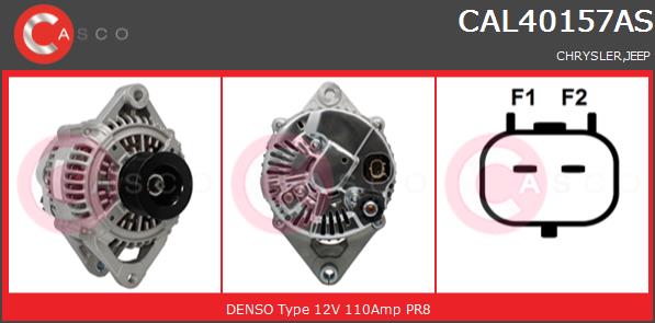 Alternator CASCO CAL40157AS