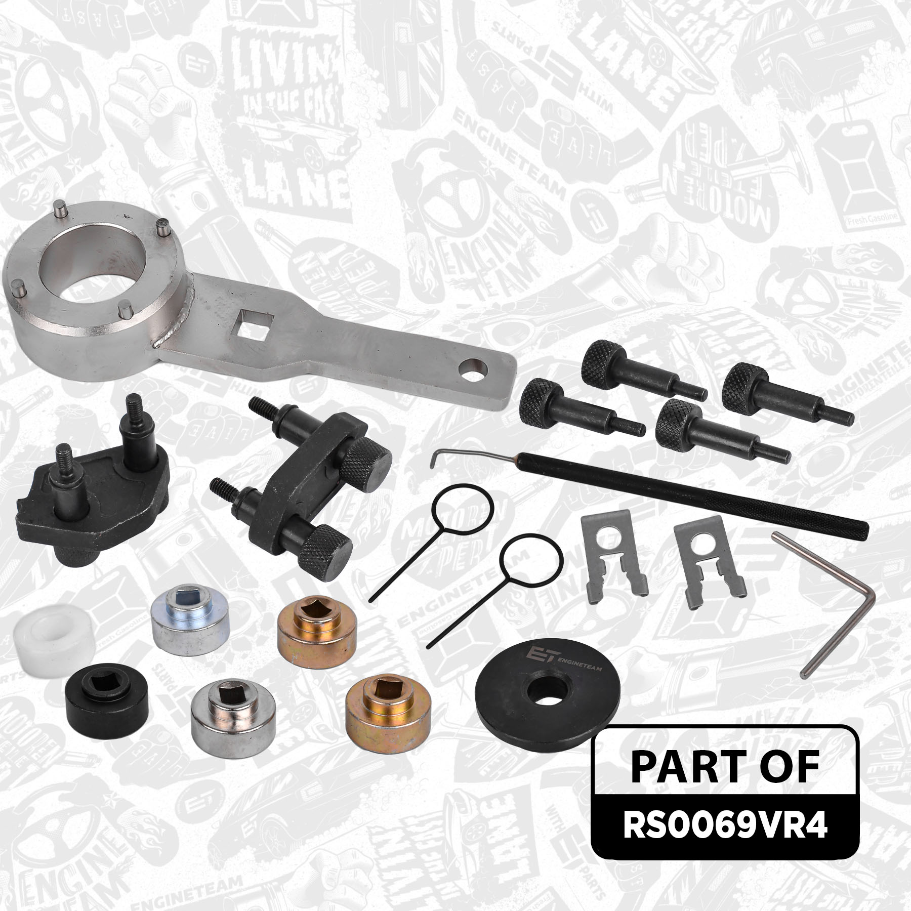 Zestaw łańcucha rozrządu ET ENGINETEAM RS0069VR4