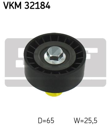 Rolka prowadząca paska osprzętu SKF VKM 32184