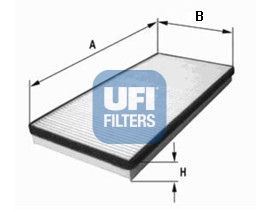 Filtr kabinowy UFI 53.026.00