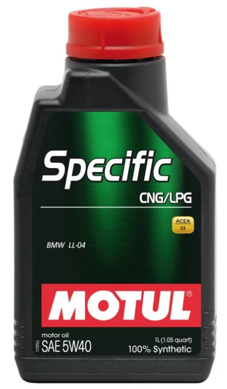 Olej silnikowy MOTUL 5W40 Specific LPG/CNG 1L