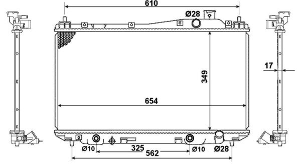 Chłodnica NRF 53570