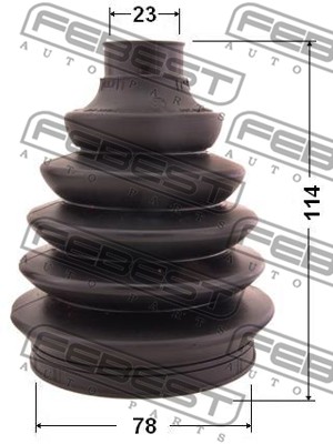 Osłona przegubu FEBEST 0217P-E11