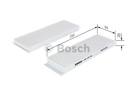 Filtr kabinowy BOSCH 1 987 435 050