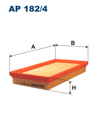 Filtr powietrza FILTRON AP182/4