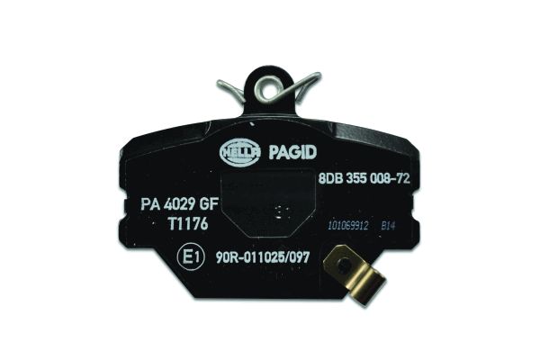 Klocki hamulcowe HELLA 8DB 355 008-721