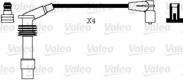 Przewody zapłonowe VALEO 346074