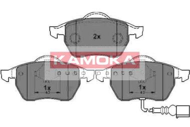 Klocki hamulcowe KAMOKA JQ1012926