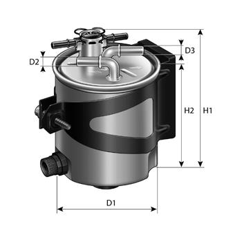 Filtr paliwa PURFLUX FCS750