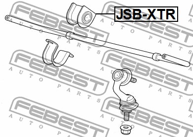 Guma stabilizatora FEBEST JSB-XTR