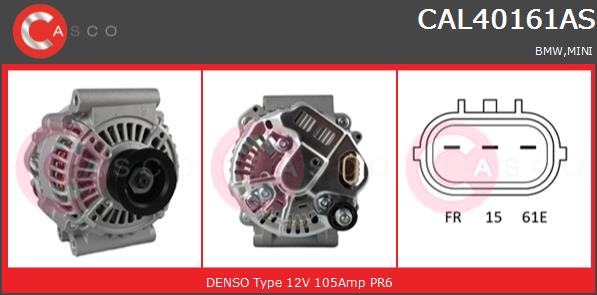Alternator CASCO CAL40161AS