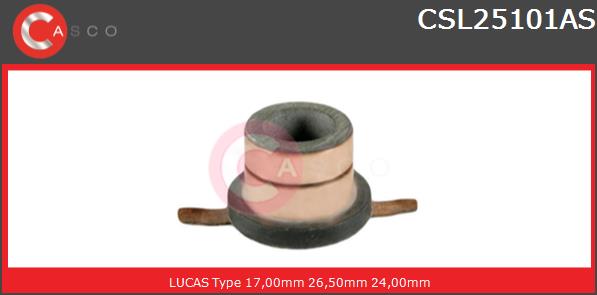 Komutator alternatora CASCO CSL25101AS