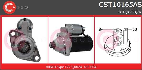 Rozrusznik CASCO CST10165AS