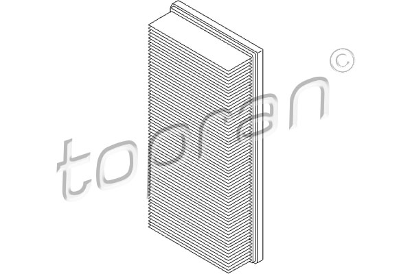 Filtr powietrza TOPRAN 400 313