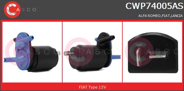 Pompka spryskiwacza CASCO CWP74005AS