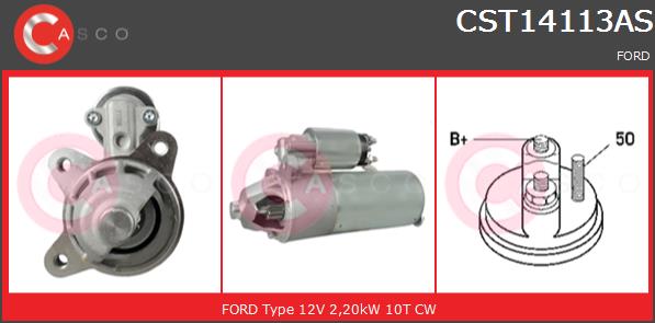 Rozrusznik CASCO CST14113AS