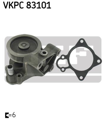 Pompa wody SKF VKPC 83101