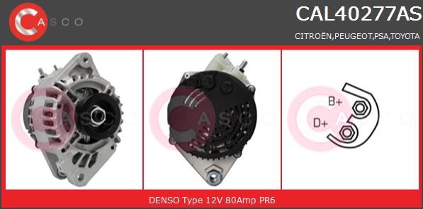 Alternator CASCO CAL40277AS