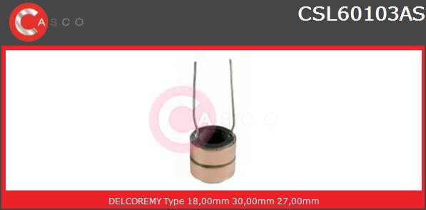 Komutator alternatora CASCO CSL60103AS