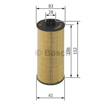 Filtr oleju BOSCH F 026 407 040