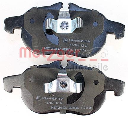 Klocki hamulcowe METZGER 1170100