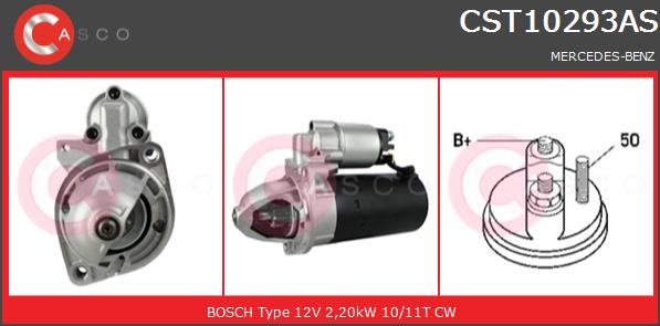 Rozrusznik CASCO CST10293AS