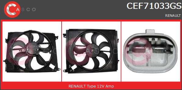 Wentylator CASCO CEF71033GS