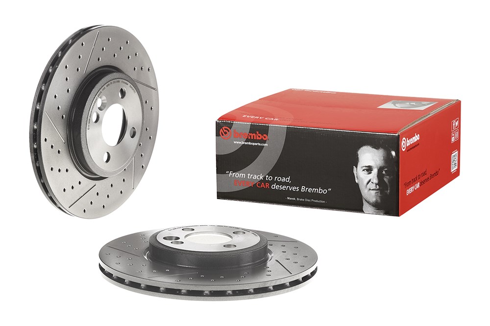 Tarcza hamulcowa BREMBO 09.A047.21
